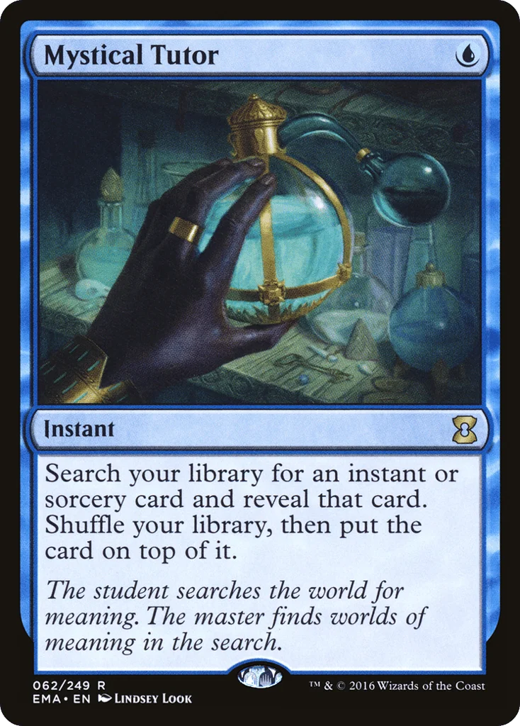 Mystical Tutor · Eternal Masters