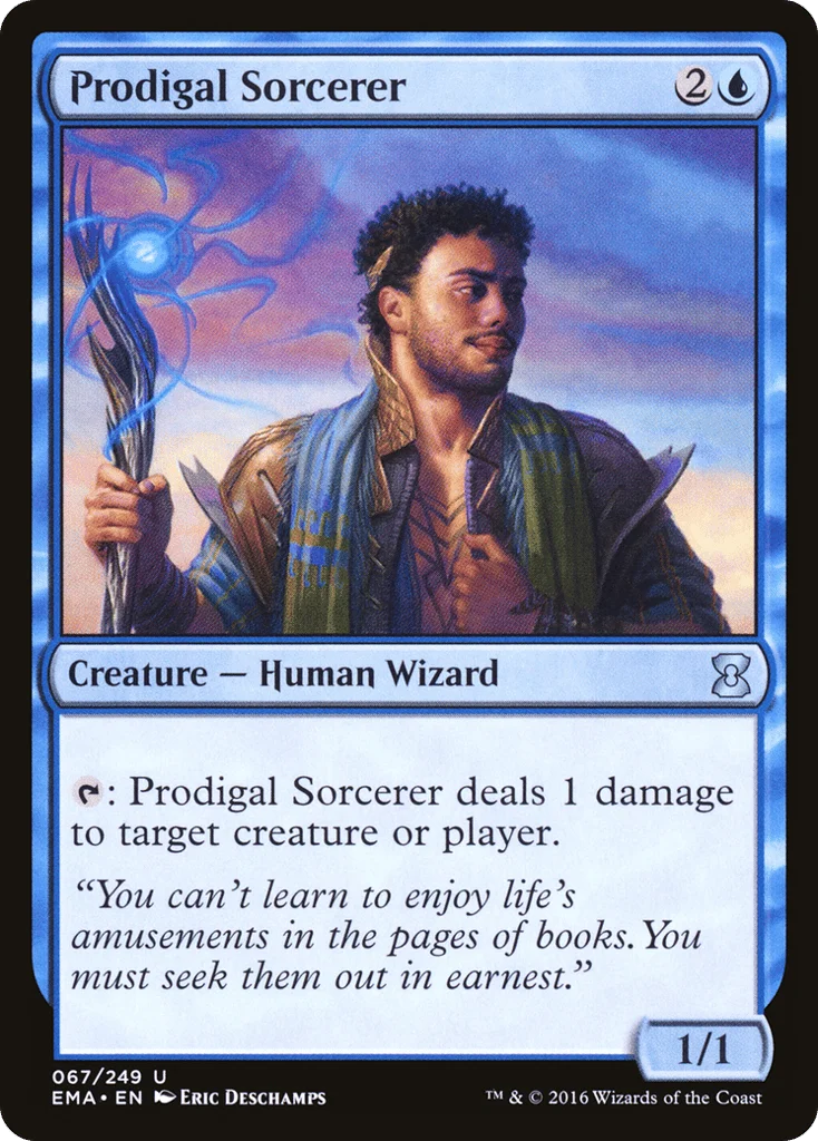 Prodigal Sorcerer · Eternal Masters