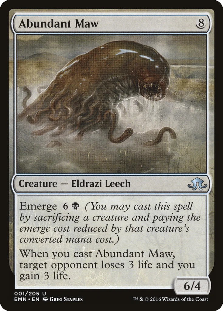 Abundant Maw · Eldritch Moon