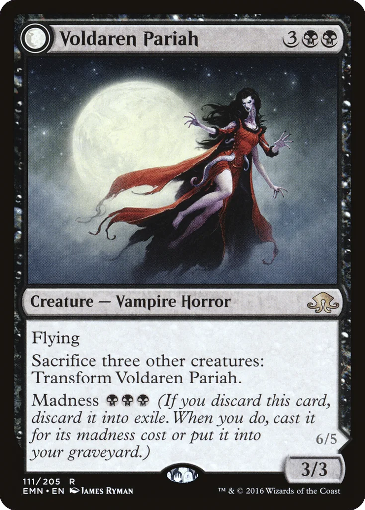 Voldaren Pariah // Abolisher of Bloodlines · Eldritch Moon