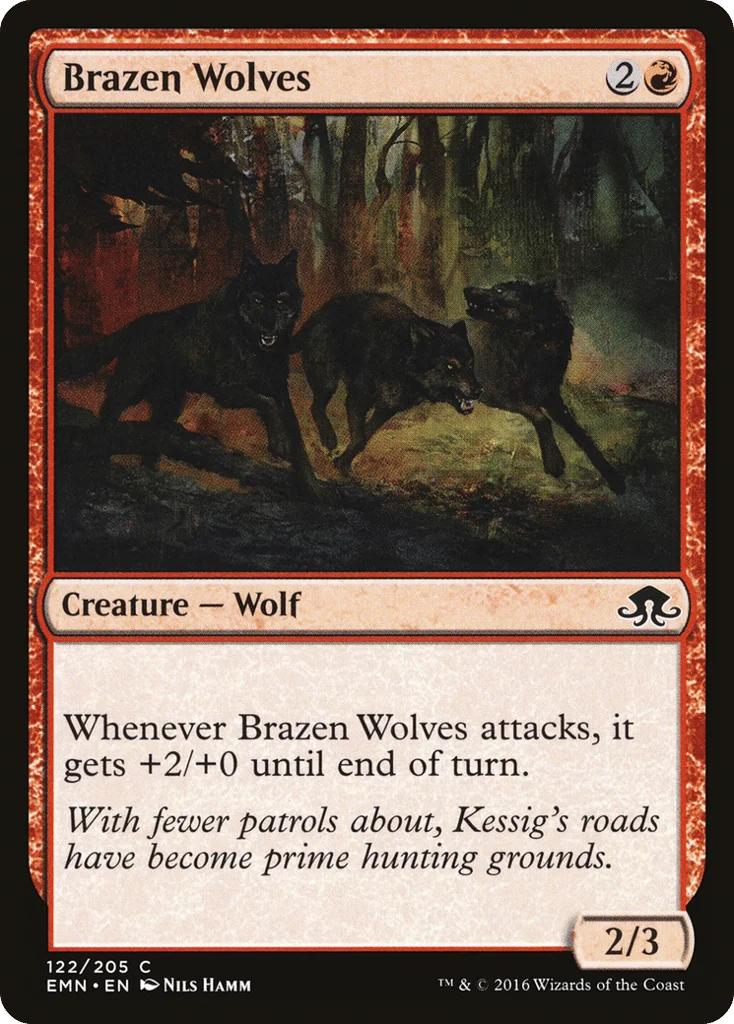 Brazen Wolves · Eldritch Moon