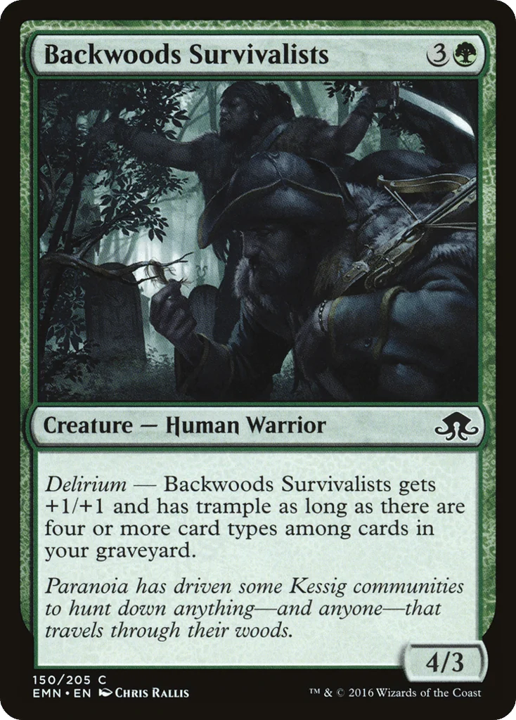 Backwoods Survivalists · Eldritch Moon