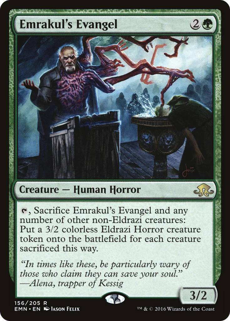 Emrakul's Evangel · Eldritch Moon