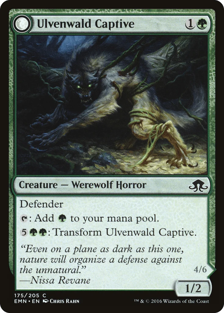 Ulvenwald Captive // Ulvenwald Abomination · Eldritch Moon