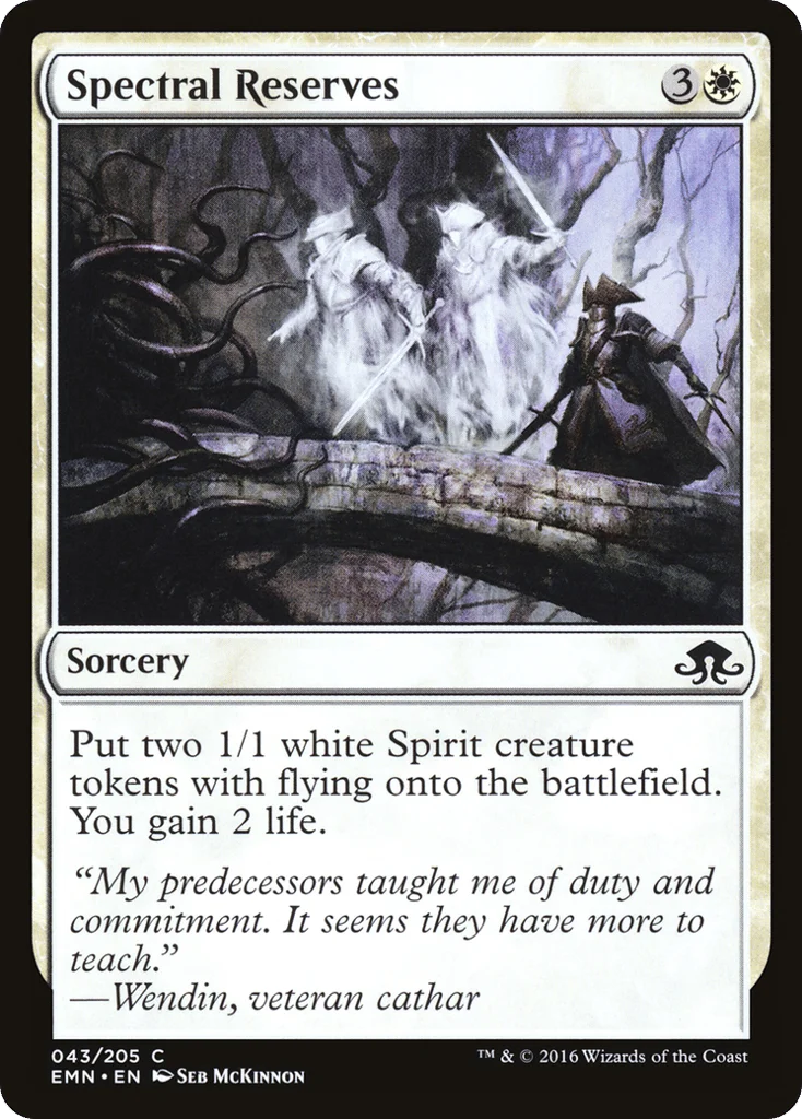 Spectral Reserves · Eldritch Moon