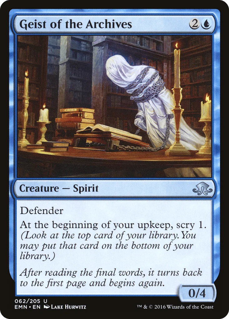 Geist of the Archives · Eldritch Moon