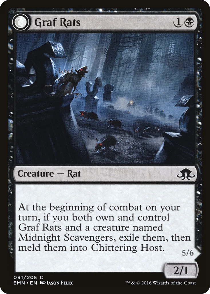 Graf Rats // Chittering Host · Eldritch Moon