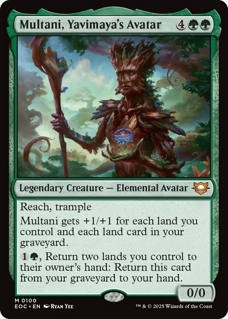 Multani, Yavimaya's Avatar · Edge of Eternities Commander