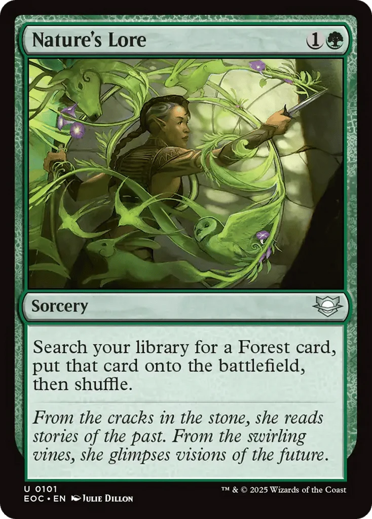 Nature's Lore · Edge of Eternities Commander