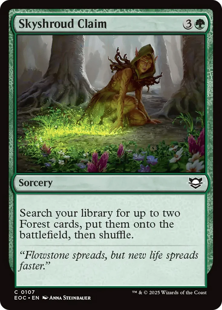 Skyshroud Claim · Edge of Eternities Commander