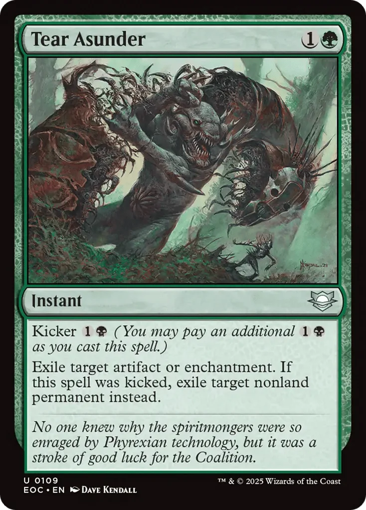 Tear Asunder · Edge of Eternities Commander