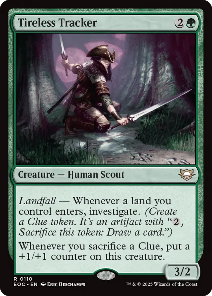 Tireless Tracker · Edge of Eternities Commander