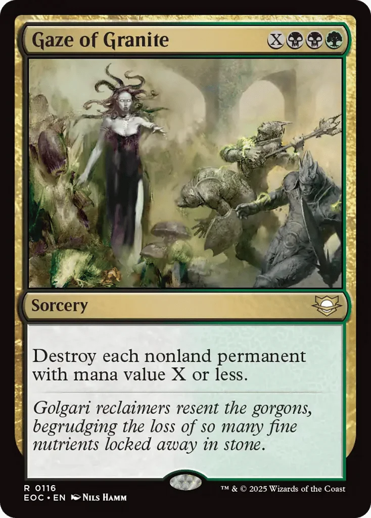Gaze of Granite · Edge of Eternities Commander