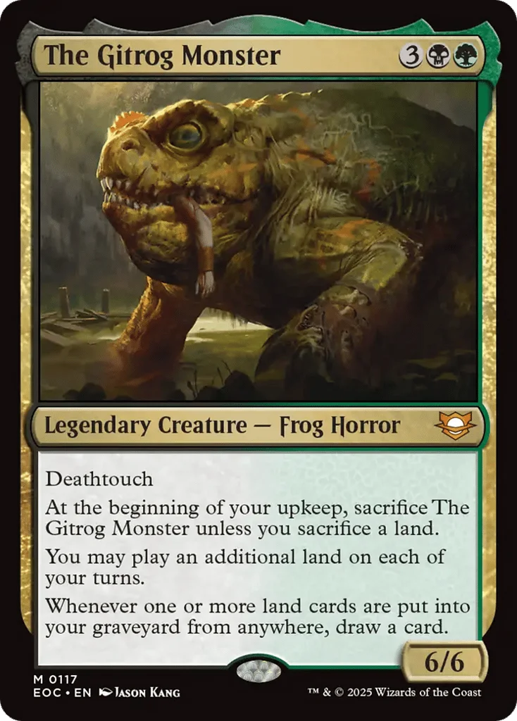 The Gitrog Monster · Edge of Eternities Commander