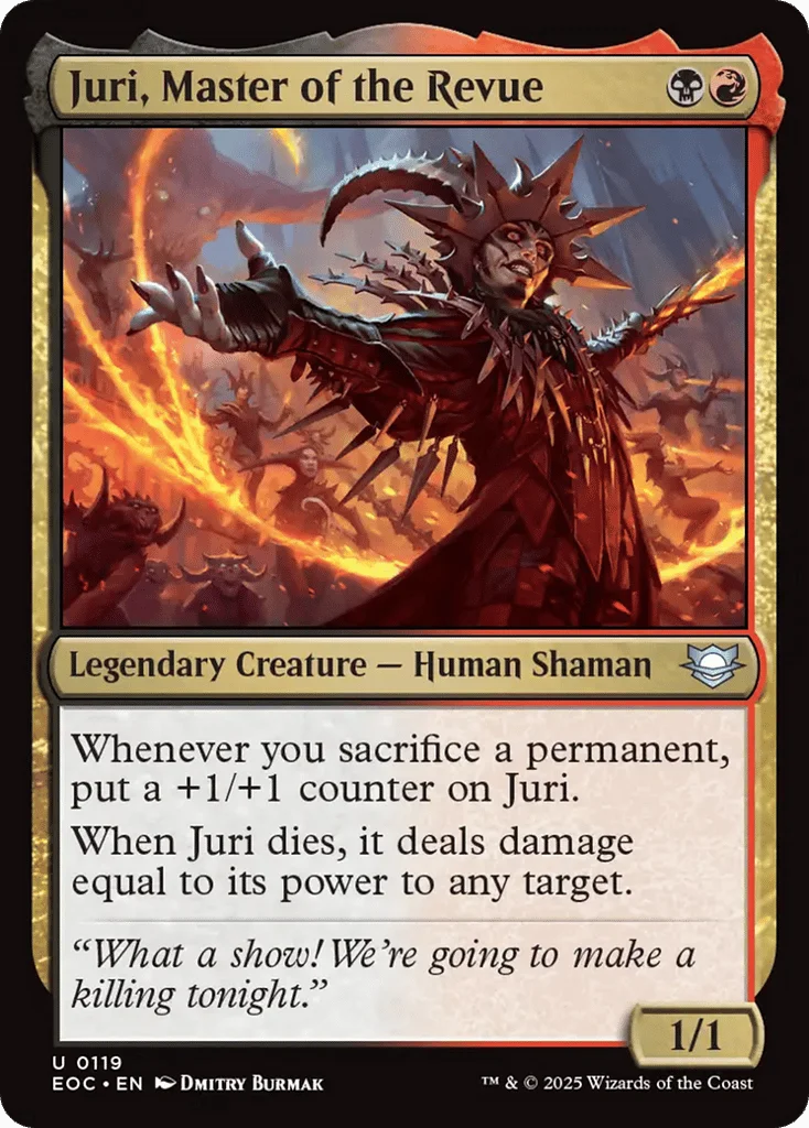 Juri, Master of the Revue · Edge of Eternities Commander