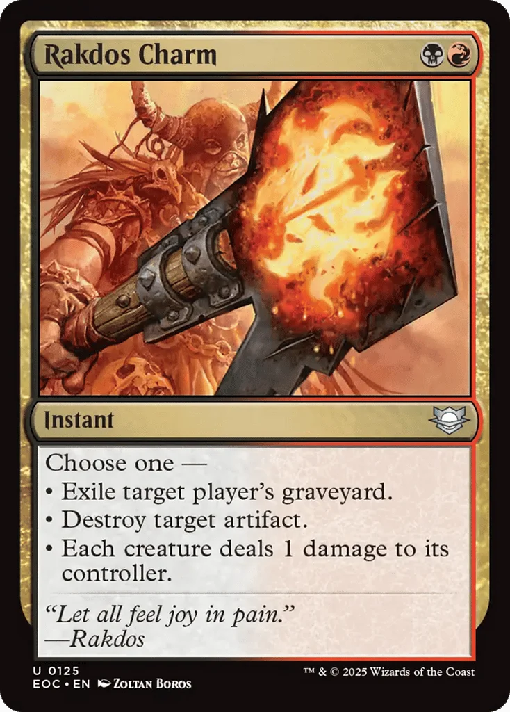 Rakdos Charm · Edge of Eternities Commander