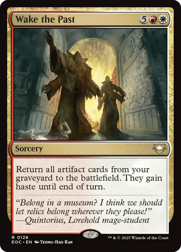 Wake the Past · Edge of Eternities Commander