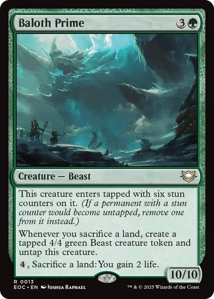 Baloth Prime · Edge of Eternities Commander