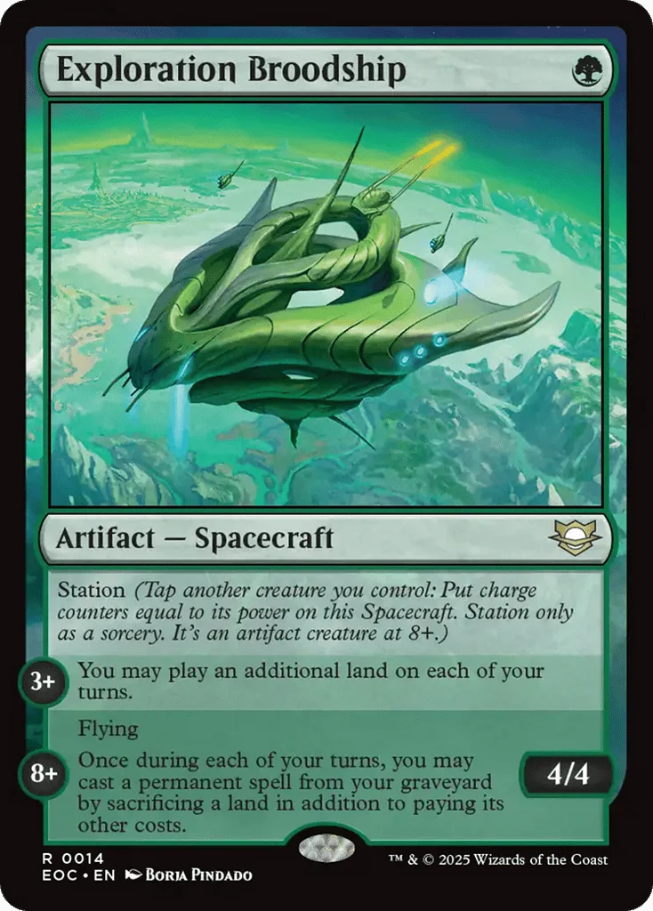 Exploration Broodship · Edge of Eternities Commander