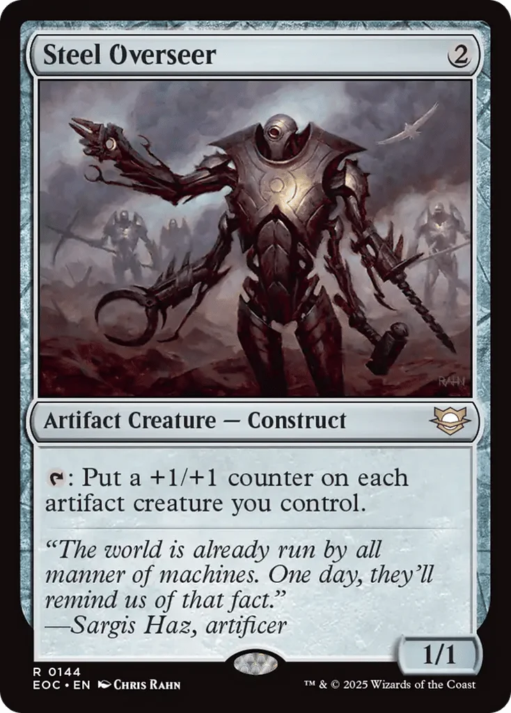 Steel Overseer · Edge of Eternities Commander