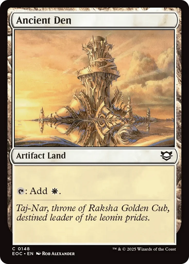 Ancient Den · Edge of Eternities Commander
