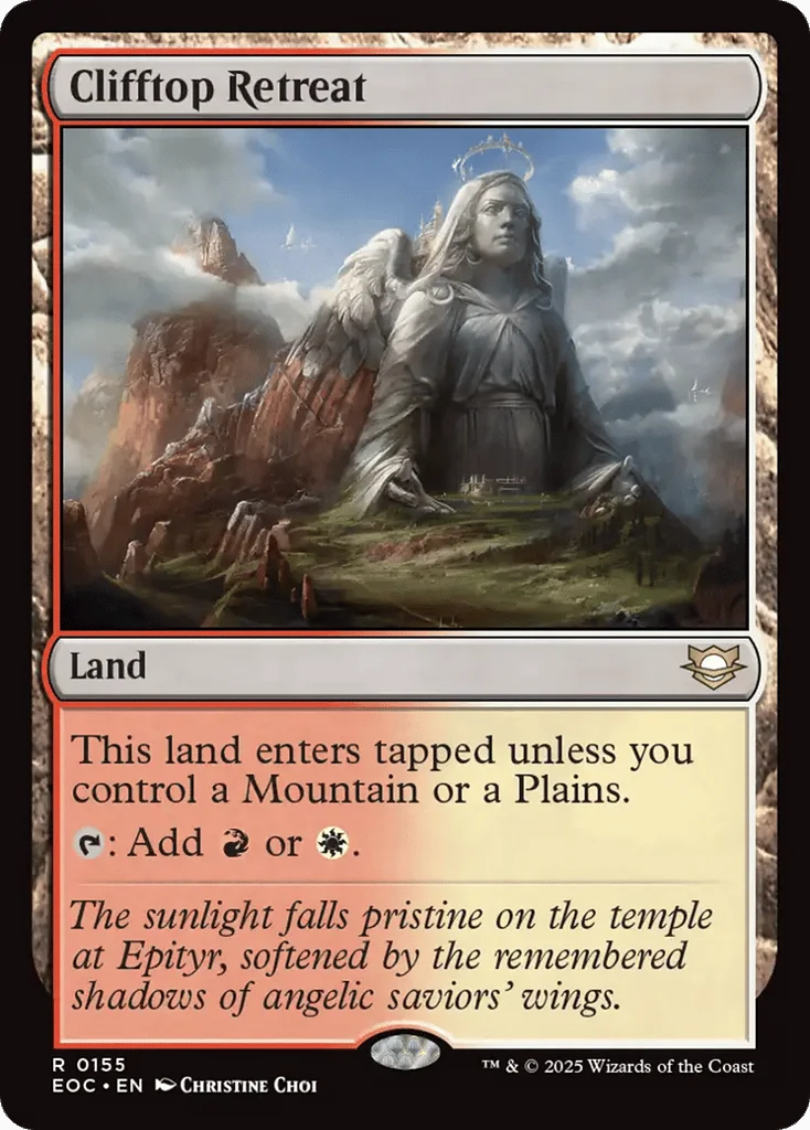 Clifftop Retreat · Edge of Eternities Commander