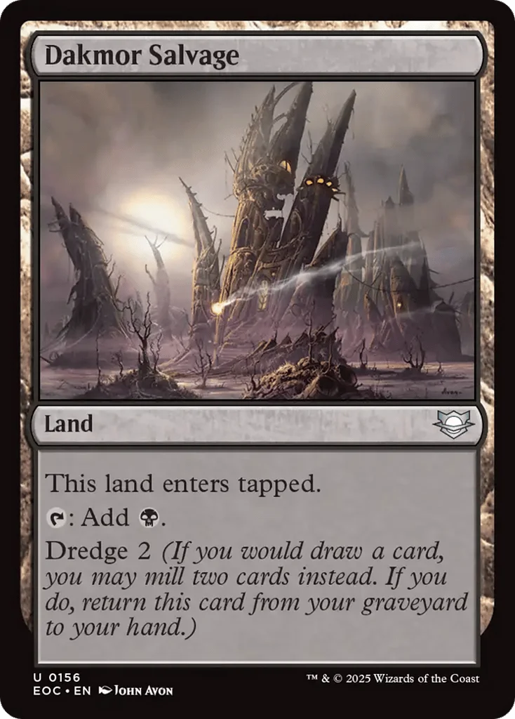 Dakmor Salvage · Edge of Eternities Commander