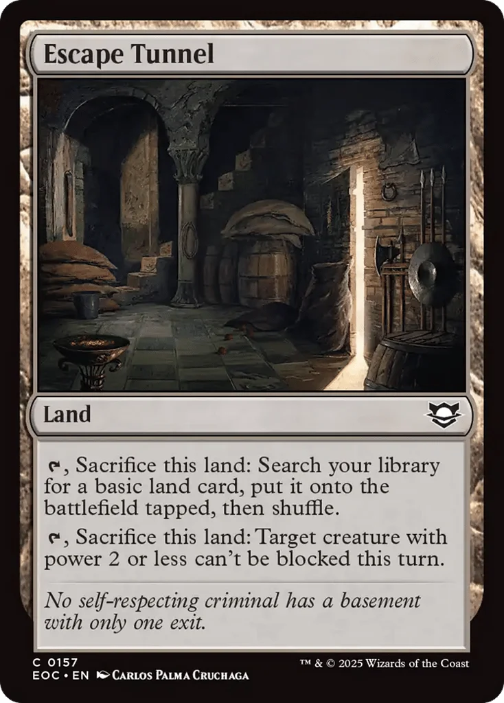 Escape Tunnel · Edge of Eternities Commander