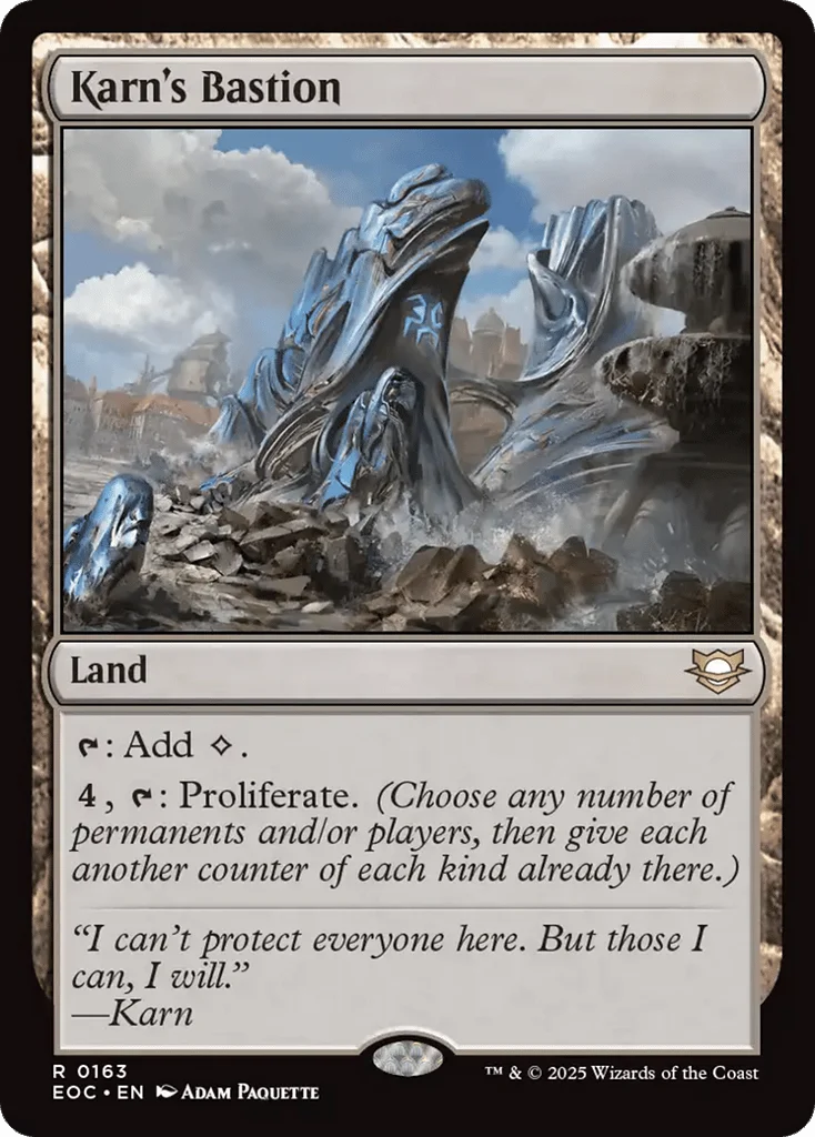 Karn's Bastion · Edge of Eternities Commander