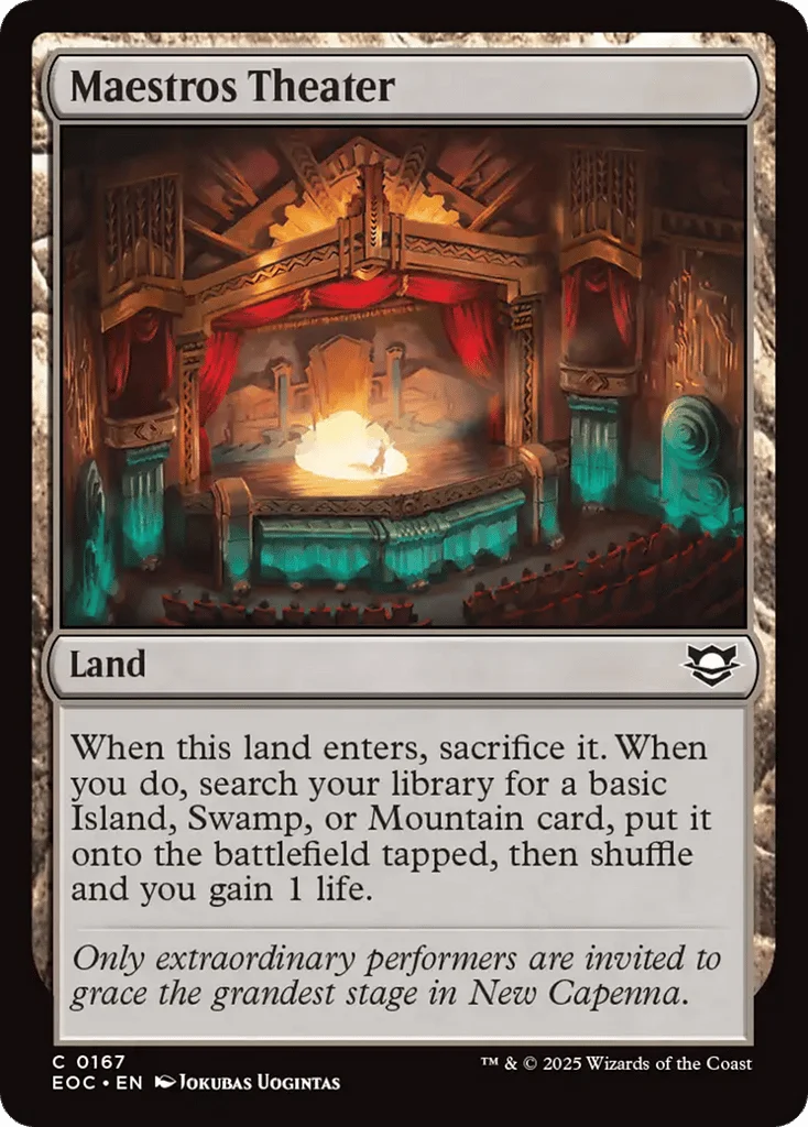 Maestros Theater · Edge of Eternities Commander