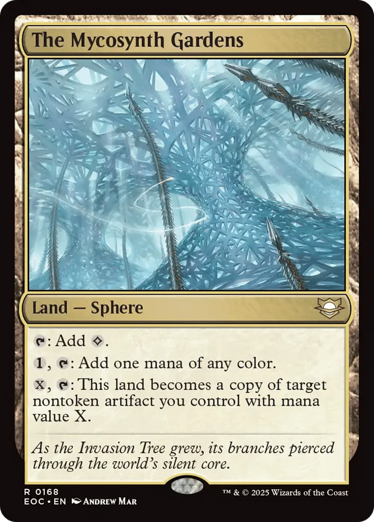 The Mycosynth Gardens · Edge of Eternities Commander