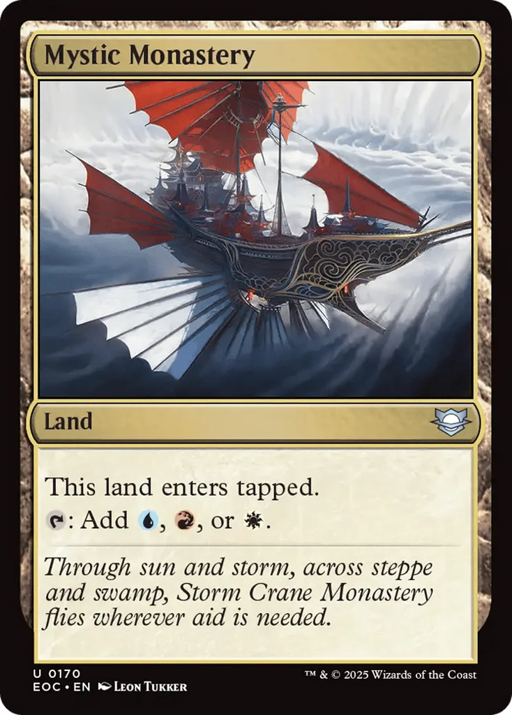 Mystic Monastery · Edge of Eternities Commander
