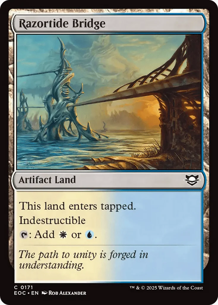 Razortide Bridge · Edge of Eternities Commander