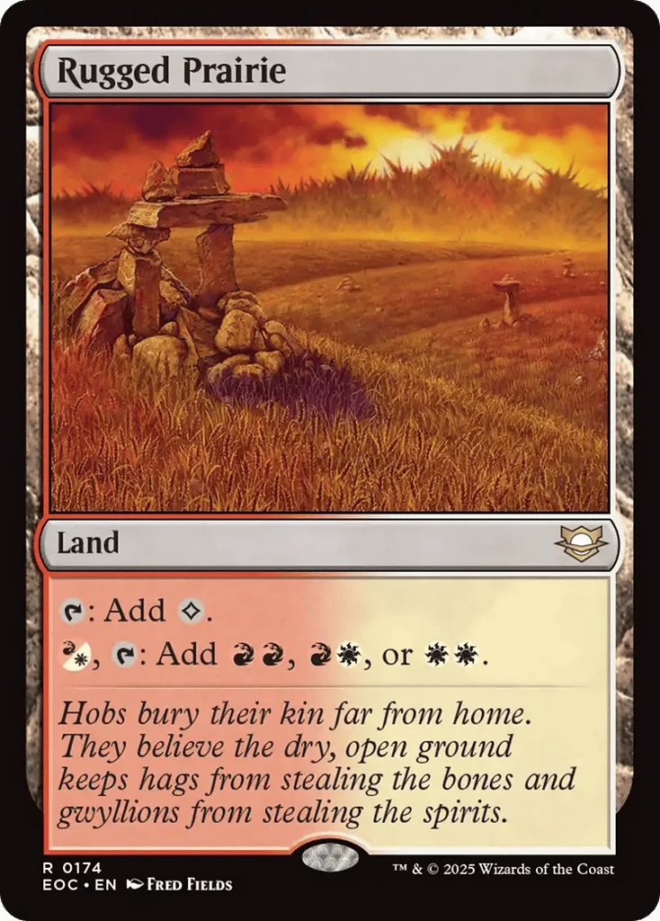 Rugged Prairie · Edge of Eternities Commander