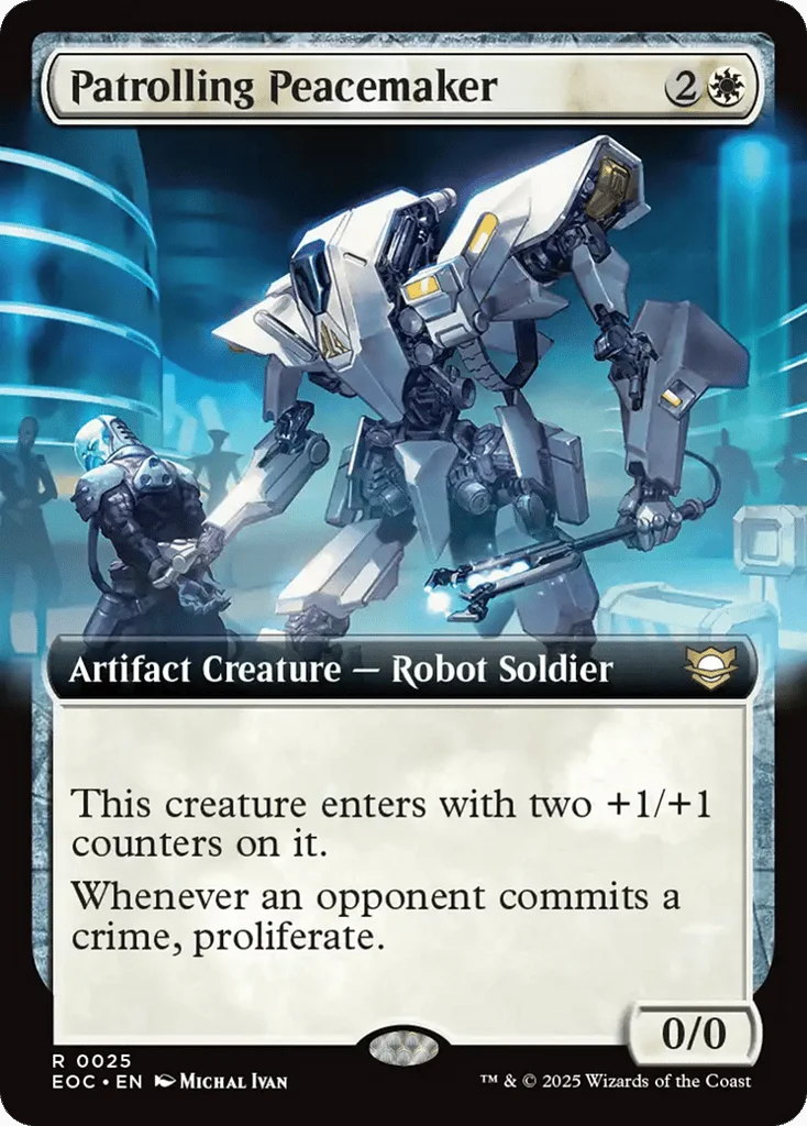 Patrolling Peacemaker · Edge of Eternities Commander