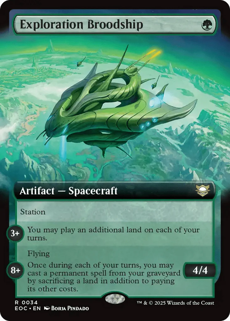 Exploration Broodship · Edge of Eternities Commander