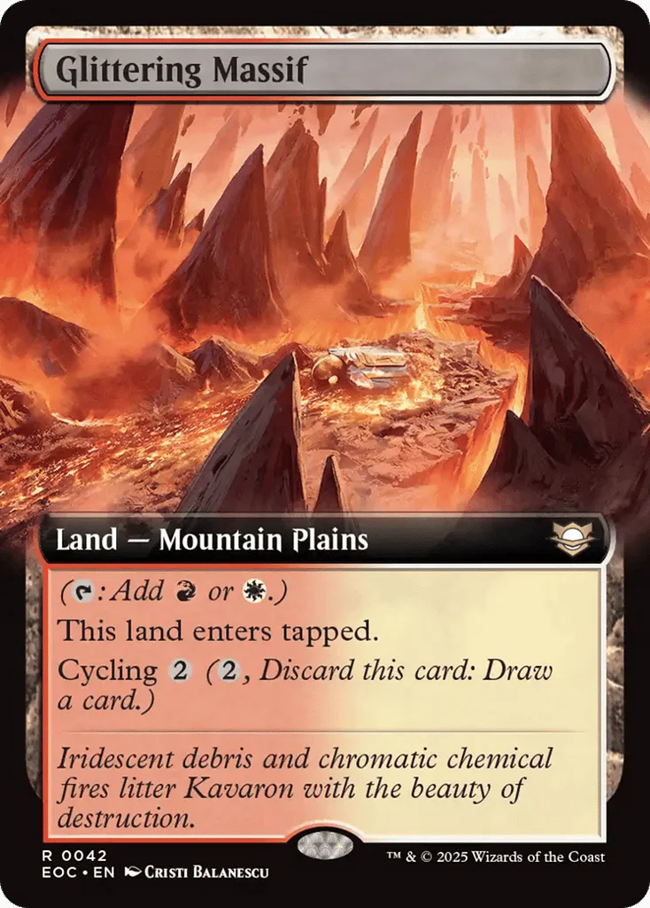 Glittering Massif · Edge of Eternities Commander