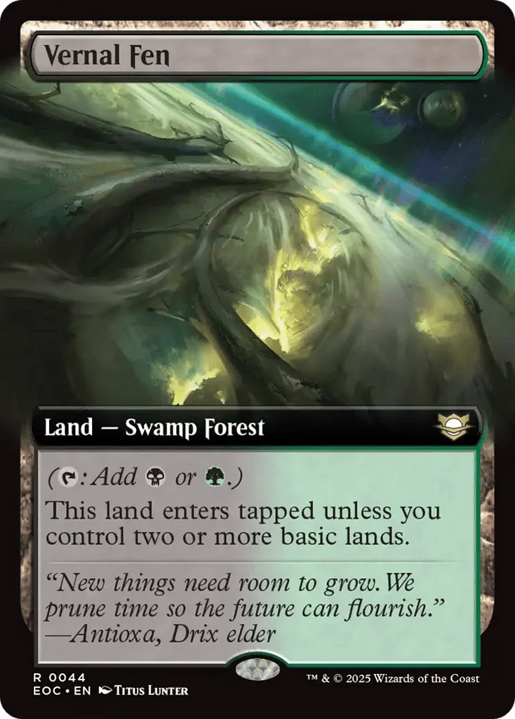 Vernal Fen · Edge of Eternities Commander