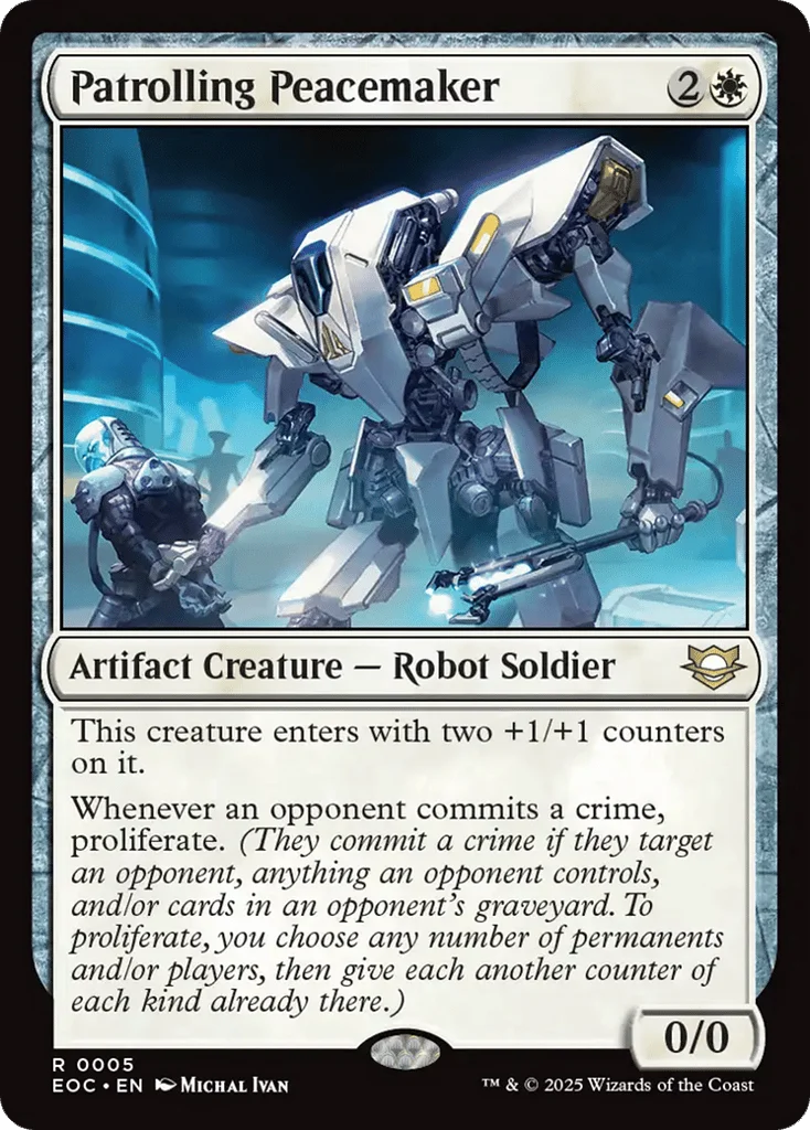 Patrolling Peacemaker · Edge of Eternities Commander