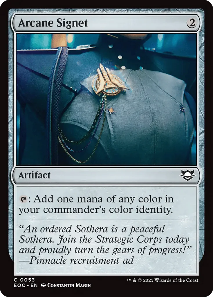 Arcane Signet · Edge of Eternities Commander