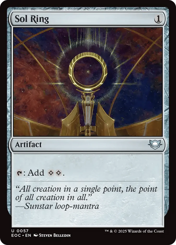 Sol Ring · Edge of Eternities Commander