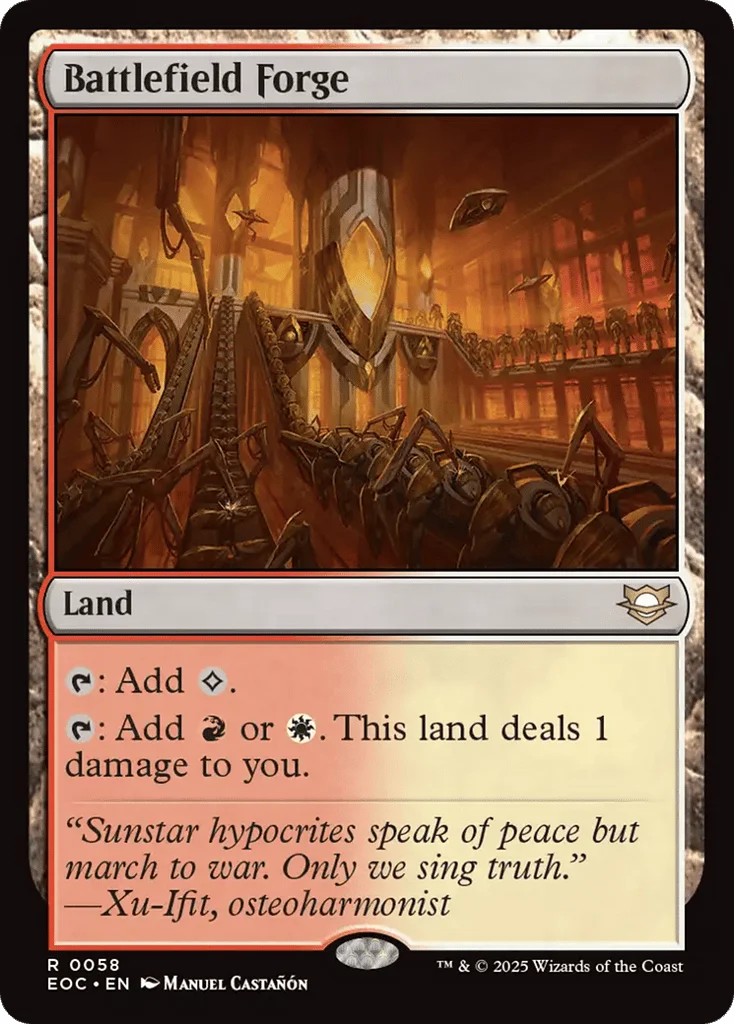 Battlefield Forge · Edge of Eternities Commander
