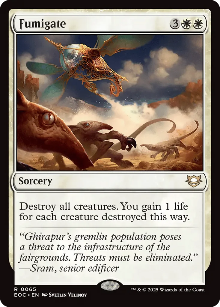Fumigate · Edge of Eternities Commander