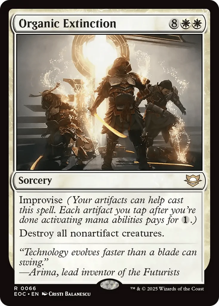 Organic Extinction · Edge of Eternities Commander