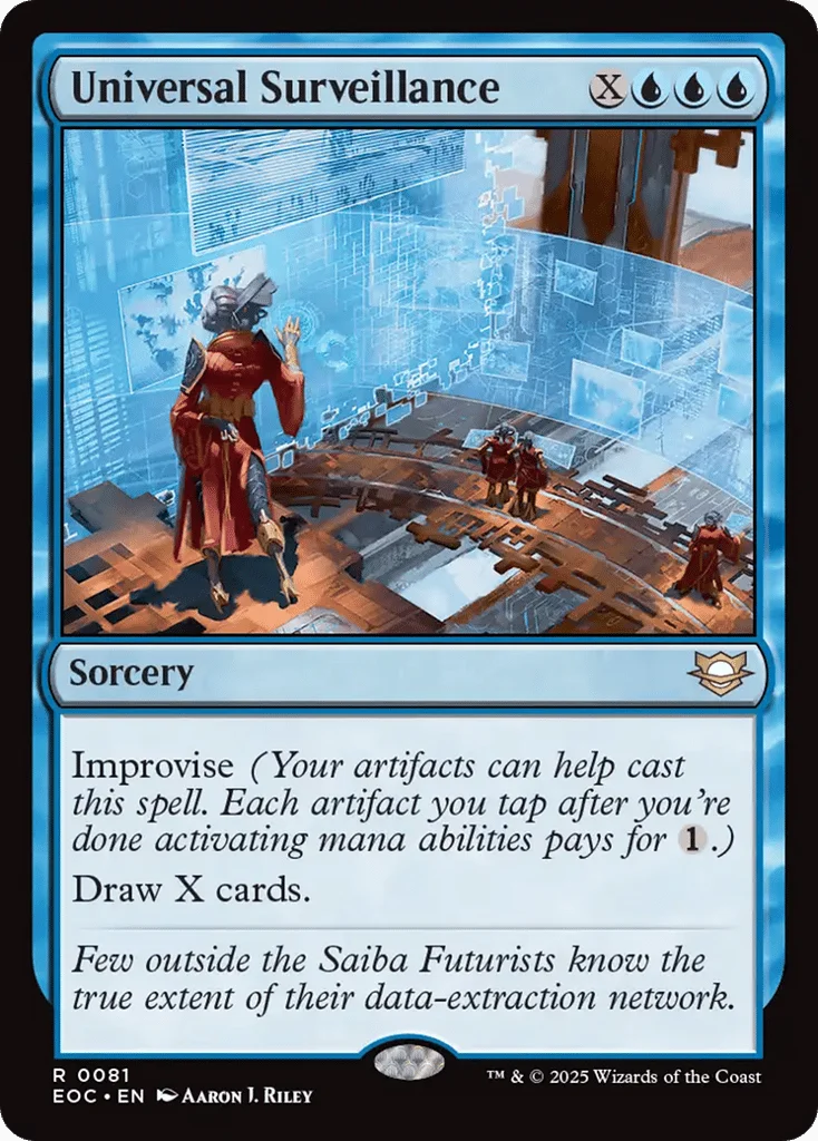 Universal Surveillance · Edge of Eternities Commander