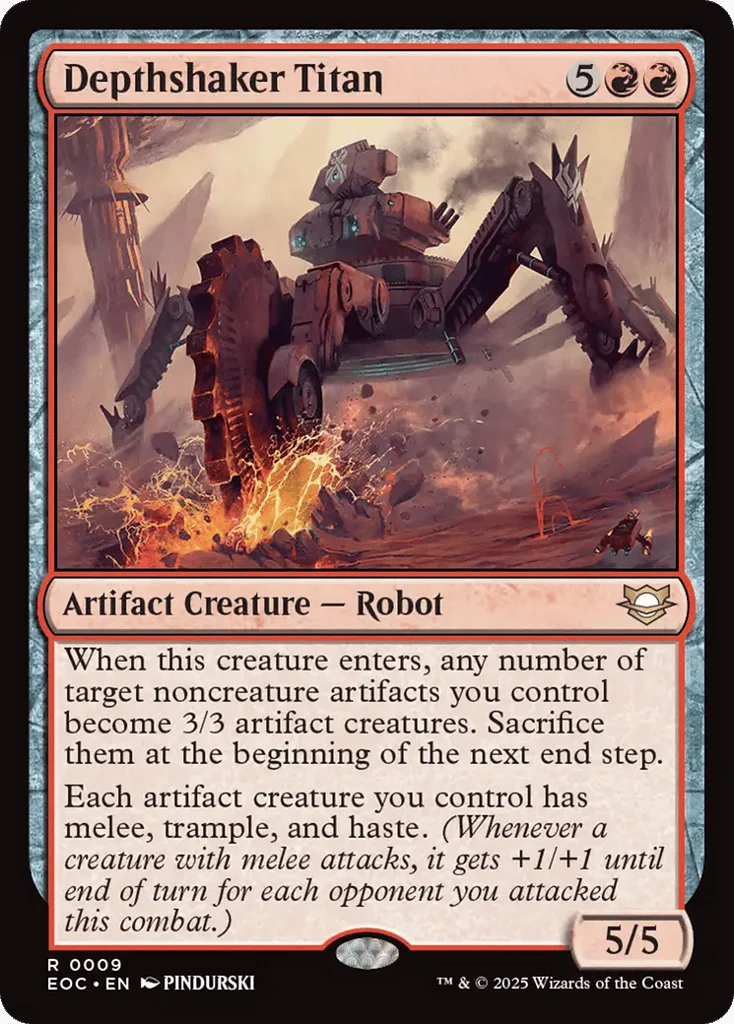 Depthshaker Titan · Edge of Eternities Commander
