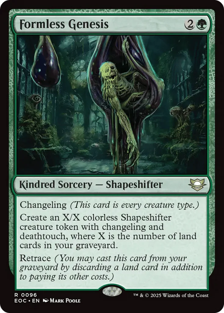 Formless Genesis · Edge of Eternities Commander