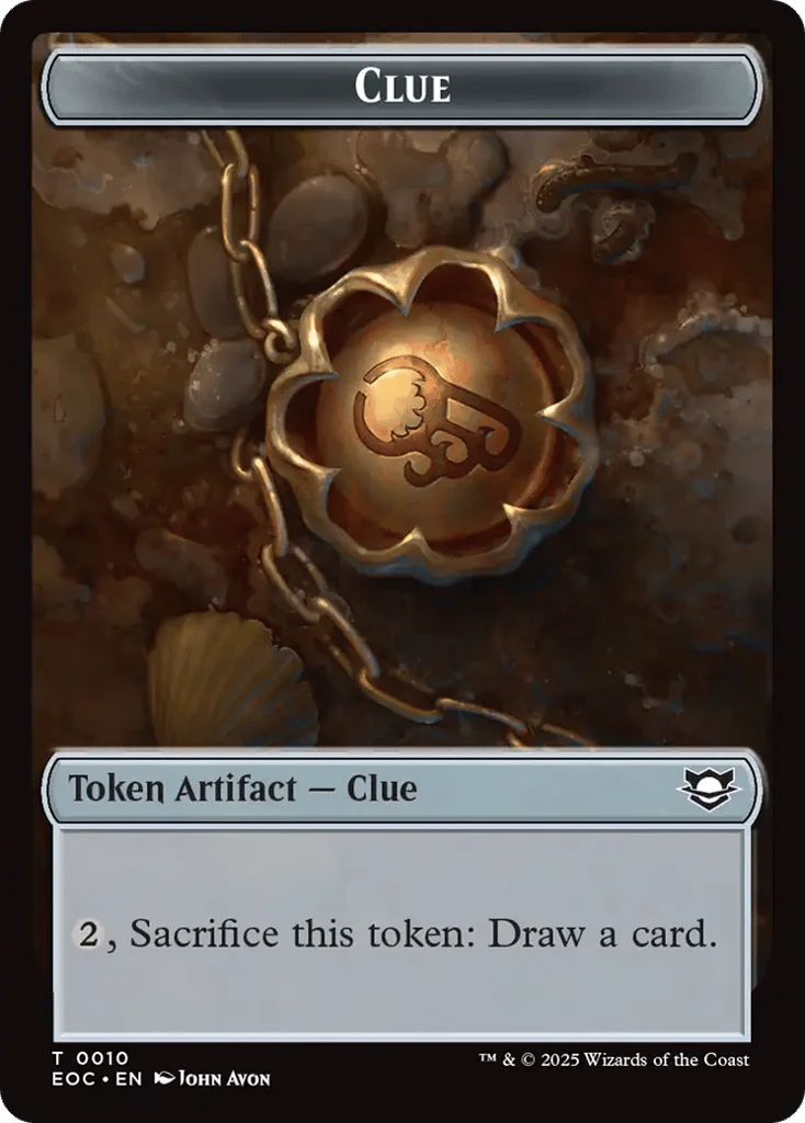 Clue · Edge of Eternities Commander