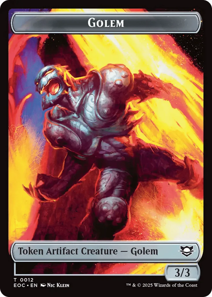 Golem · Edge of Eternities Commander