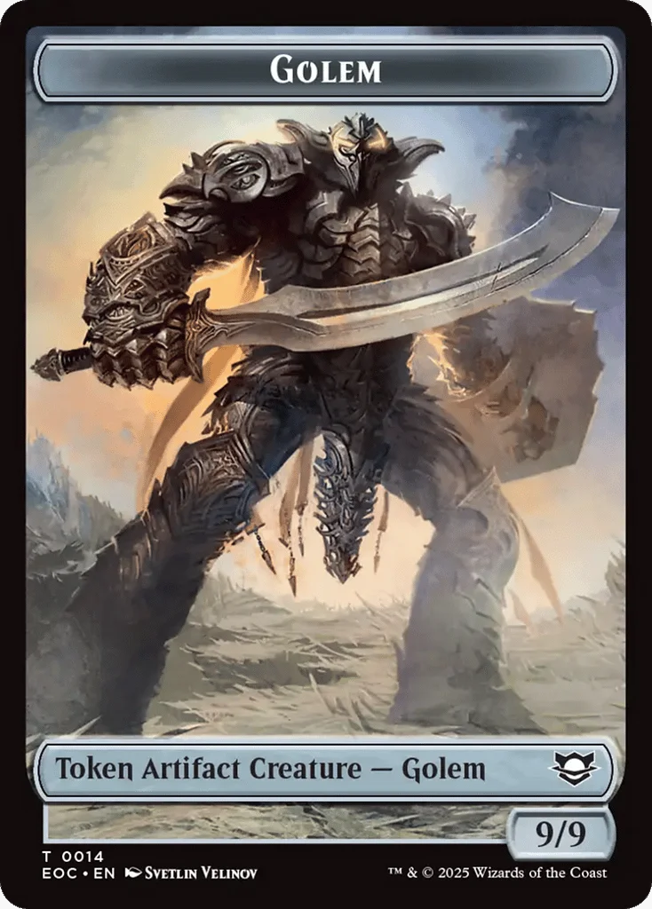 Golem · Edge of Eternities Commander